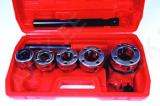 Ratchet Die Stocks 3/8"-1.1/4" 5 Heads