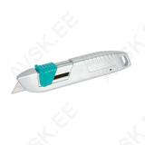 Metal Safety Trapezium Blade Knife with safety function