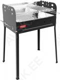 Grill sirio (mangaal) 58x37cm. h70cm. 6-8in. inox. süsi ferraboli