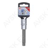 Bit Socket | length 100 mm | 12.5 mm (1/2") Drive | T-Star (for Torx) T60