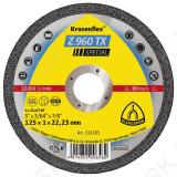 LÕIKEKETAS 125X1X22.23MM "KRONENFLEX" Z960TX. RST/METALL KLINGSPOR