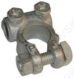 Akukaabli klemm plus 25/pak.