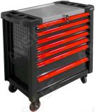 TÖÖRIISTAKÄRU XL LAI. INOX. TÜHI 7 SAHTLIT. PERFO. MUST/PUN JBM