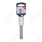 Bit Socket | length 100 mm | 12.5 mm (1/2") Drive | Spline (for RIBE) | M14