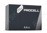 Patarei, duracell procell, 10 tk, aa, 1.5v