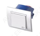 Defa outlet 230vac single recessed rv