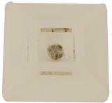 Kinnitusvitsaankur liimitav WHITE 26x26mm 7,8mm 50Tk