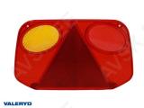Varuklaas radex vasak 243x145x15 (jaoks 3010312, 3010313, 3010314)
