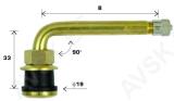 TL-VENTIIL VEOAUTO. V3-21-9 / TR570C. NURK 90. AVA 15.7MM. L=33+51MM