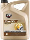 K2 matic 75w90 gl4/gl5 5l (sünteetiline)