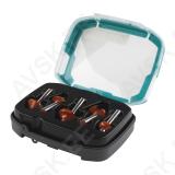 TCT Profile Cutter Set ø 8 mm in wooden box, 5 pcs