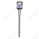 Bit Socket | length 200 mm | 12.5 mm (1/2") Drive | Spline (for XZN) | M10