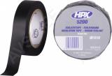 Pvc elektriku teip 5200 15mm/10m must isoleer hpx