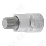 Bit Socket | 12.5 mm (1/2") Drive | Spline (for XZN) M16