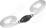 SIFOONPUMP/KUMMIPIRN + 100CM/10MM VOOLIK MÕLEMAL POOL CARMOTION