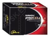 Patarei, duracell procell, 10 tk, aa, 1.5v