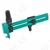 Circle cutter out of plastic