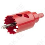 Bi-Metal Hole Saw Ø 35 mm with hexagon adapter and centring drill, cutting depth 40 mm