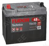 TUDOR 45AH 300A 237X127X227 TECHNICA