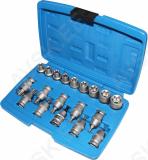 19-OS. 1/2" TORX OTSIKUTE E-PADRUNITE KOMPL. T30-T70. E10-E24 TRIUMF