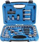 Go-Through Socket Set | Gear Lock | 4.5 - 25 mm | 52 pcs.