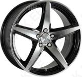 ACC Sport 5 Black Polished 66,6 15x6,5 5x112 Offset 38