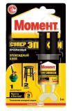 MOMENT REPAIR EPOXY - EPOKSIIDLIIM (LÄBIPAISTEV) 6ML