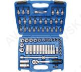 Socket Set | 10 mm (3/8") Drive | Inch Sizes | 61 pcs.