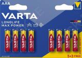 Varta PATAREI 4703 LL MAX POWER LR03 AAA 1,5V 5+3TK