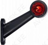 LD726/L SARVTULI LED KÕVER 45° 170MM VASAK 12/24V