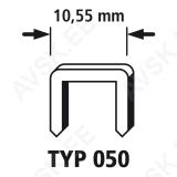 Klambrid tüüp 050 1000tk 10mm