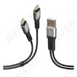 Laadimisjuhe USB > Lighting 2x1m