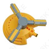 3-arm sprinkler on base