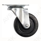 Swivel Caster With Black Rubber 40mm