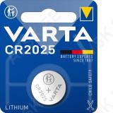VARTA CR2025 Litium 170mAh ( mõõdud d=20 x 2.5 mm )