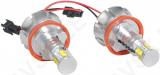 12v bmw e60 angel eyes led pirnide komplekt 40w 2tk (cree led) m-tech