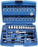 Padrunvõtmete komplekt 1/4" 46 osa tollmõõt **