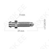 Õhutuskruvi M1/4X28 L=28,0 sw8