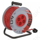 PVC Extension Cord Reel– 4 sockets, 40m, 2,5mm² SCHUKO