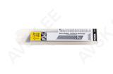 KDS Replacement Blades for Snap-off Utility Knife, 18 mm, LB-10WH (10 pcs)
