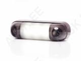 KÜLJETULI LED 12/24V VALGE TUMEDA KLAASIGA 3-LED 84X25X11MM
