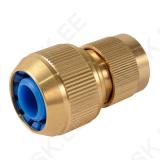 Brass quick connector, 3/4"