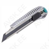 Metal Snap-Off Blade Knife 18 mm With Black “Profi-Sharp” Blade