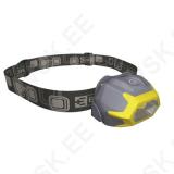 Pealamp 125 lm, COB LED, punase valgusega