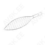Grillrest 41x10cm kalakujuline