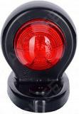 LD465 KÜLJETULI LED PUN/VALGE 12/24V 86X44X52MM