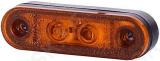 KÜLJETULI LED. KOLLANE. 12/24V 0.5M KAABEL 80X23X13MM