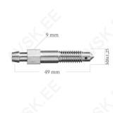 Õhutuskruvi M8X1,25 L=49,0 sw9