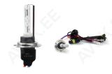 HID pirn H7 4300K metallsokliga 1tk