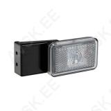 Ääretuli helkuriga valge led, 12/24v 41560